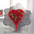 Red Rose Heart Posy Bouquet