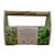 Wooden Garden Caddy - Oregano and Thyme Seeds