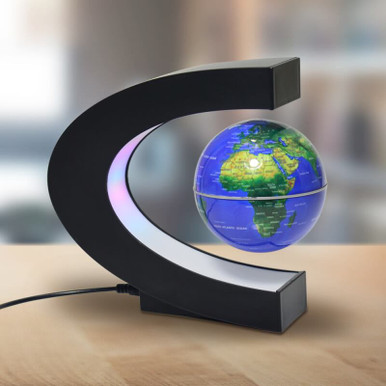Click to view product details and reviews for Floating Globe Desk Toy.
