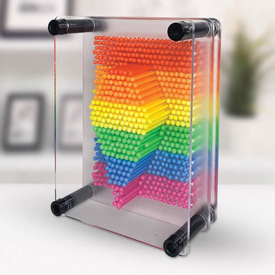 Click to view product details and reviews for Rainbow Pin Art 5 X 35.