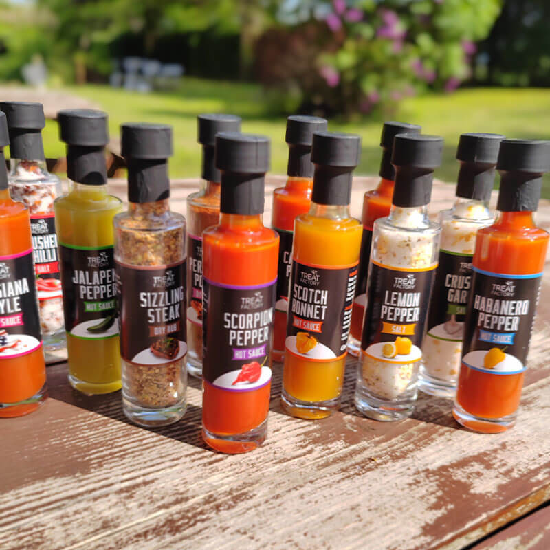 Hot Sauce and Rubs 12 Pack