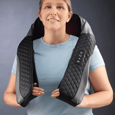 Click to view product details and reviews for Shiatsu Massager With Arm Loops.