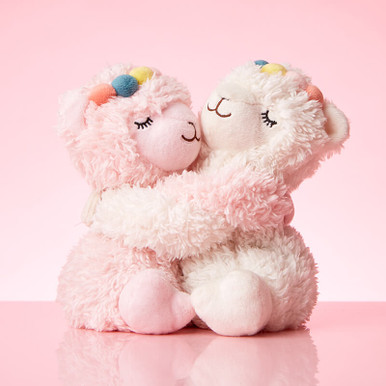 Click to view product details and reviews for Warm Microwavable Hugs Llamas.