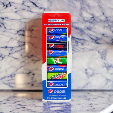 Click to view product details and reviews for Pepsi 8 Pack Lip Balm Party Pack.