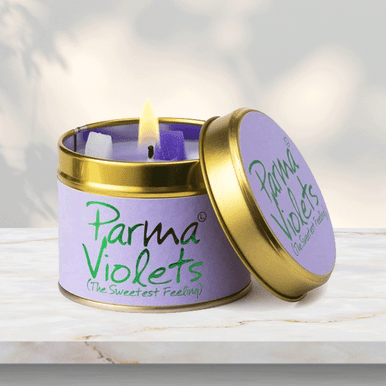 Click to view product details and reviews for Lily Flame Parma Violets Tin Candle. Click to view product details and reviews for Lily Flame Parma Violets Tin Candle.