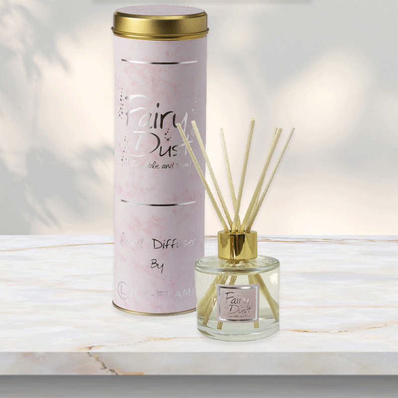 Lily-Flame Fairy Dust Reed Diffuser