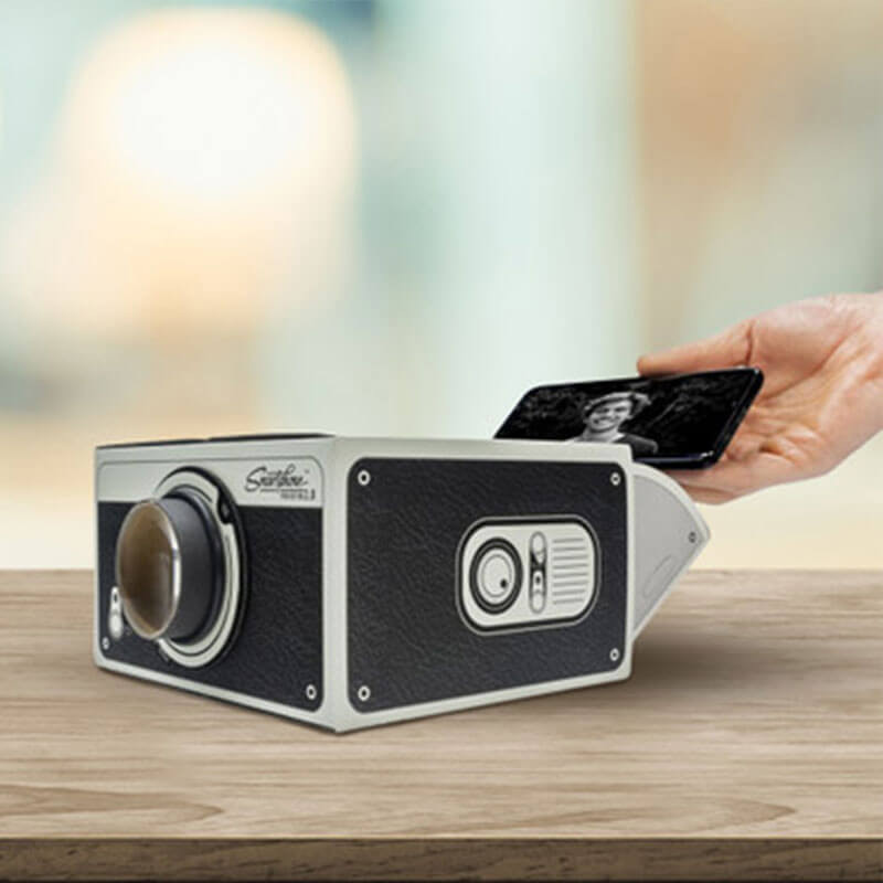 Black Smartphone Projector 2.0 - Exclusive to Prezzybox!