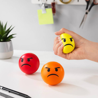 Click to view product details and reviews for Emoticon Set Of 3 Stress Balls.