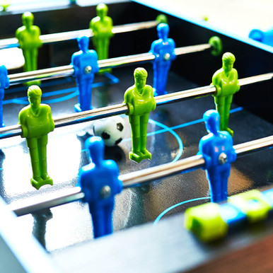 Neon Table Football