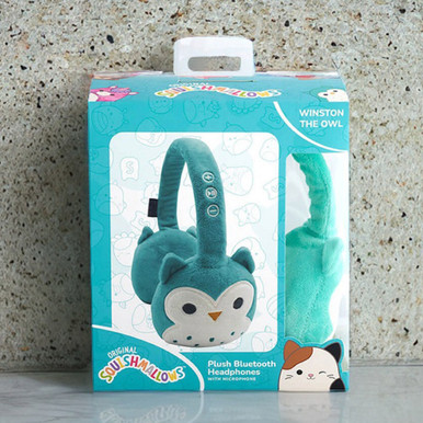 Click to view product details and reviews for Squishmallows Headphones Owl.