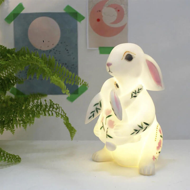 Disaster Design Mother & Child LED Rechargeable Rabbit Desk Light