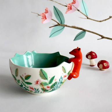 Click to view product details and reviews for Disaster Designs Secret Garden Fox Bowl.