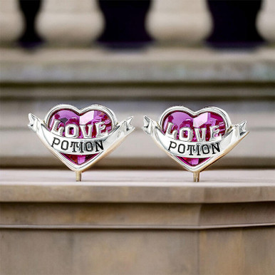 Click to view product details and reviews for Harry Potter Sterling Silver Love Potion Stud Earrings With Crystal Elements.