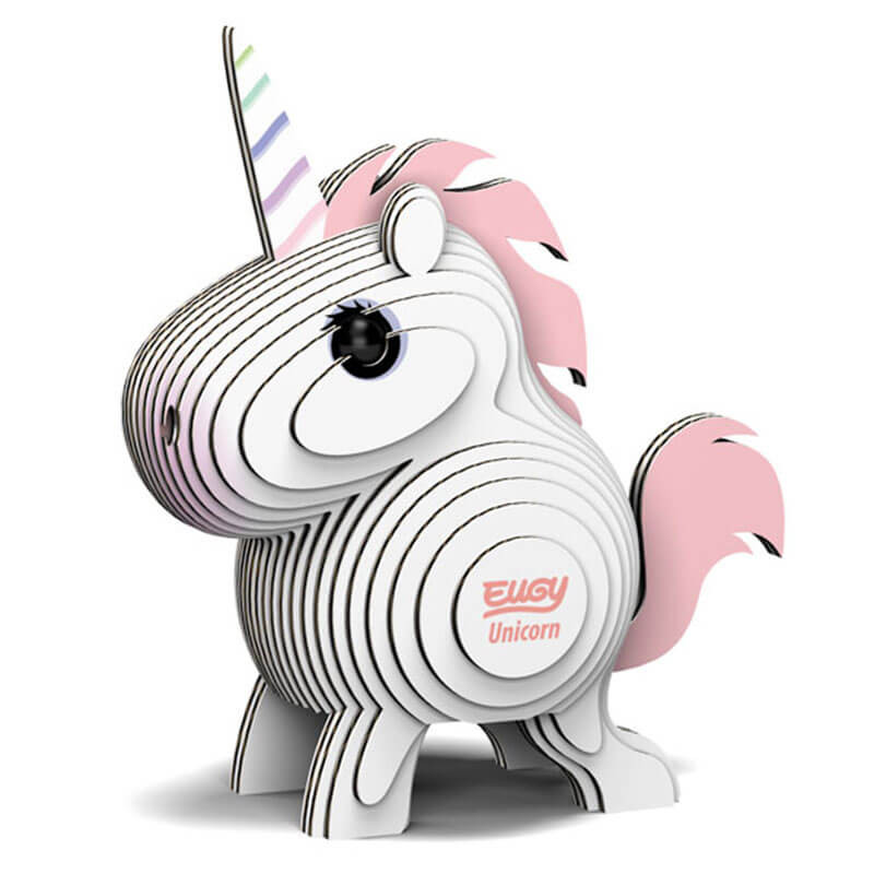 Eugy Unicorn Wooden Make Your Own Kit