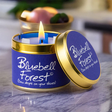 Image of Lily Flame Bluebell Forest Tin Candle