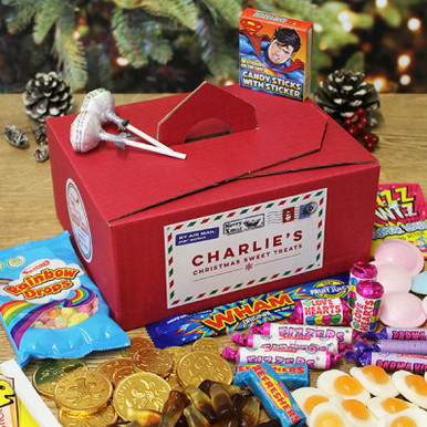 Image of Personalised Santa's Sweet Box