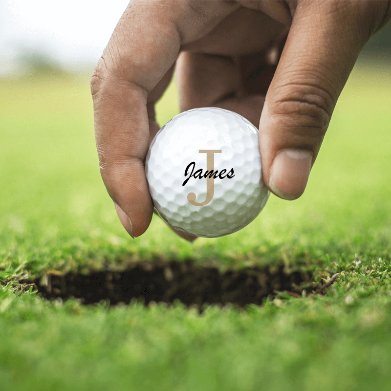 Personalised Titleist TruFeel Golf Balls - Set of 3