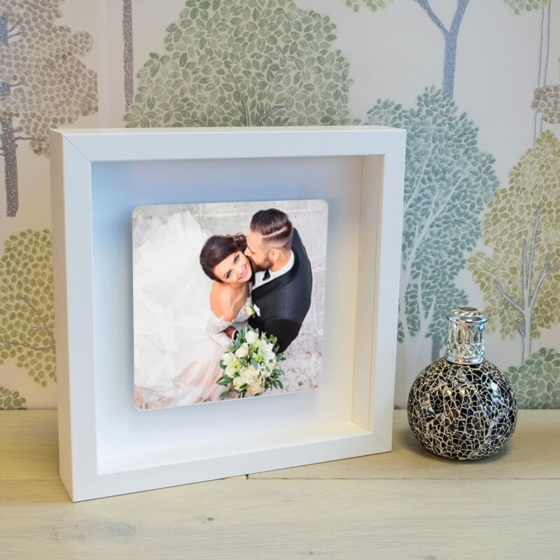 Personalised Single Photo Box Frame