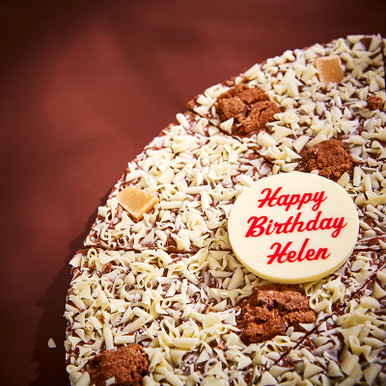 Image of Personalised Chocolate Pizza 10"