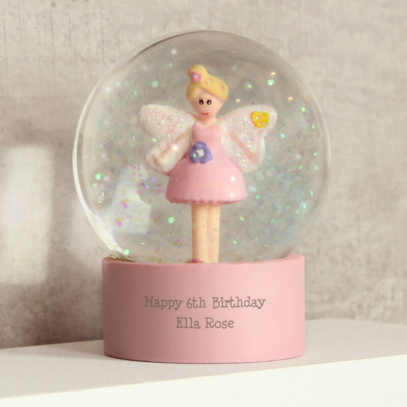 Personalised Fairy Snow Globe