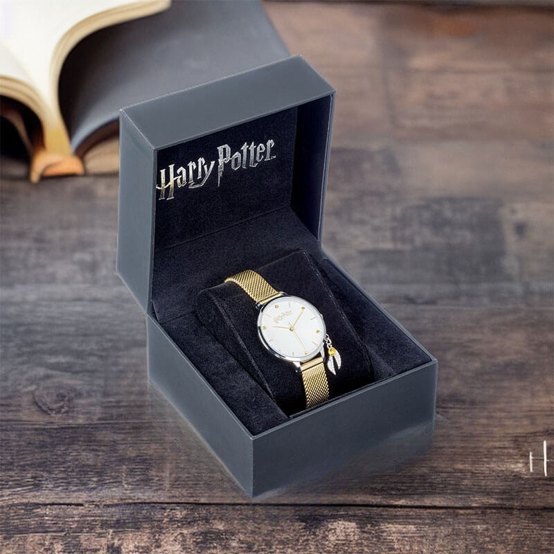 Harry Potter Golden Snitch Charm Watch with Crystal Elements