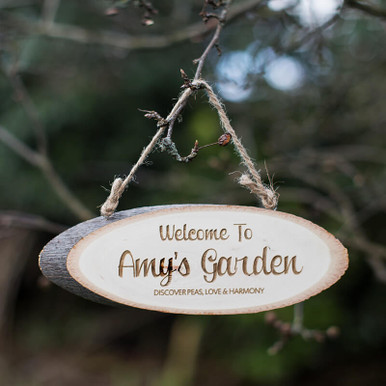 Image of Personalised Garden Sign