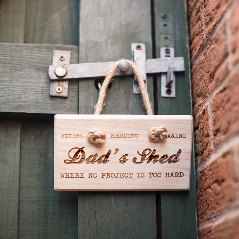 Personalised Shed Sign