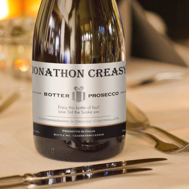 Personalised Prosecco