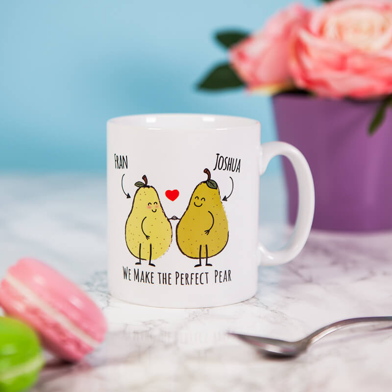 Personalised Perfect Pear Mug