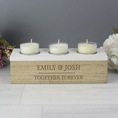 Image of Personalised Tea Light Box