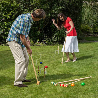 Click to view product details and reviews for Traditional Family Croquet Set.