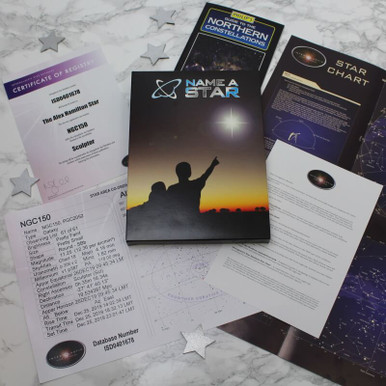Click to view product details and reviews for Name A Star Gift Box.