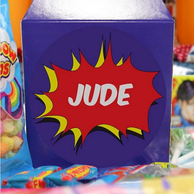 Image of Personalised Super Hero Sweet Box