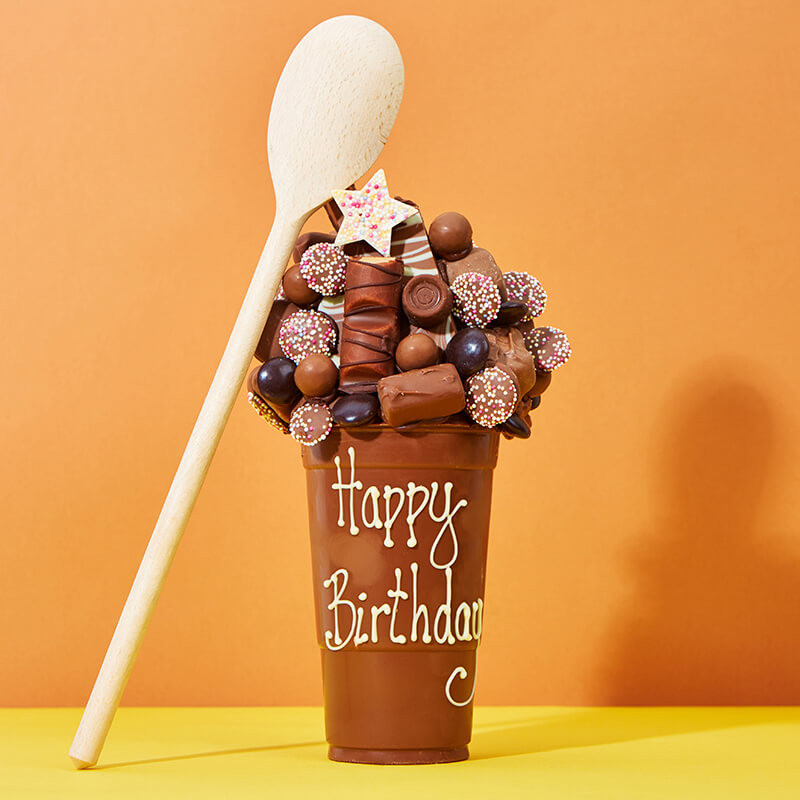 Personalised Milk Chocolate Smash Cup