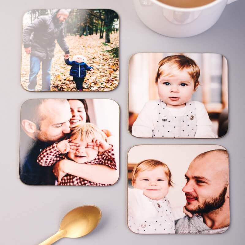 Personalised Photo Coasters