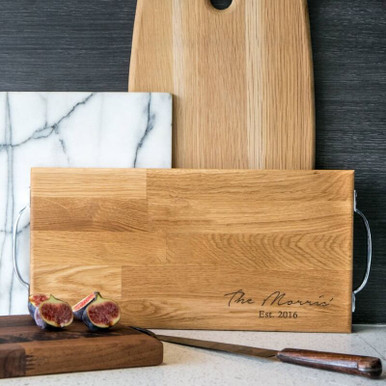 Image of Personalised Large Wooden Serving Board