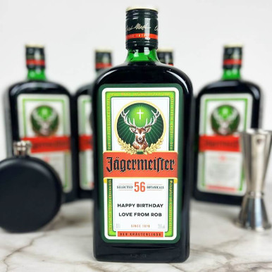 Image of Personalised Jagermeister Bottle - 70cl