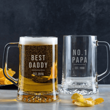 Image of Personalised Dads Beer Tankard