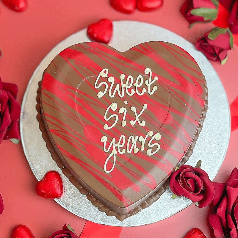 Personalised Chocolate Smash Heart