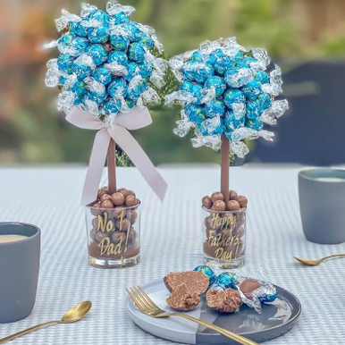 Image of Personalised Salted Caramel Lindor Sweet Tree