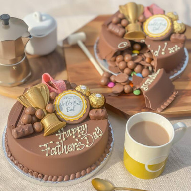 Click to view product details and reviews for Personalised Worlds Best Dad Smash Cake.