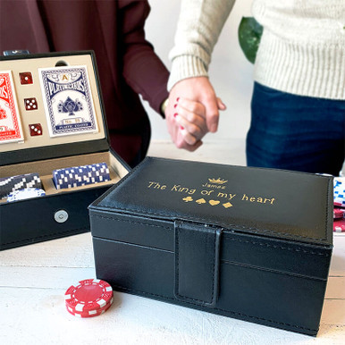 Image of Personalised Poker Set