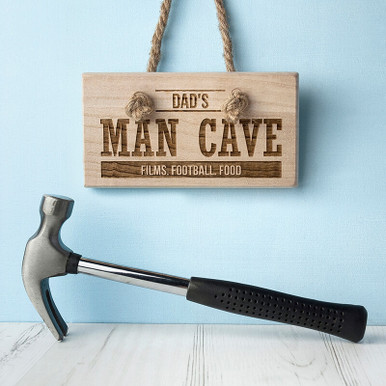 Click to view product details and reviews for Personalised Wooden Man Cave Sign.