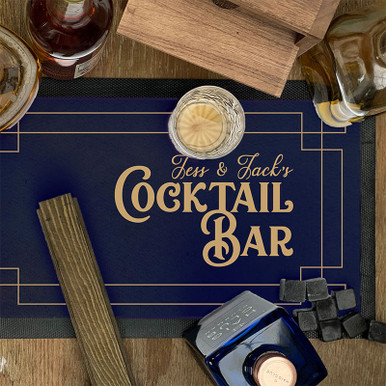 Image of Personalised Cocktail Bar Runner