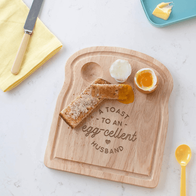 Image of Personalised Eggcellent Partner Breakfast Egg Board