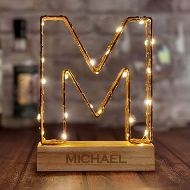 Image of Letter Lights Personalised