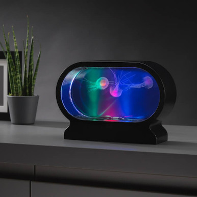 Click to view product details and reviews for Oval Mini Jelly Fish Lamp.