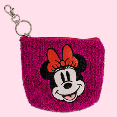 Image of Disney Minnie Mouse Pink Purse Keychain