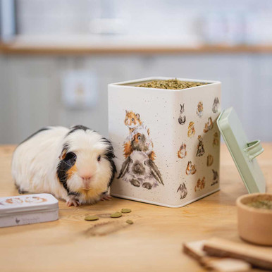 Click to view product details and reviews for Wrendale Guinea Pig Rabbit Treat Tin.