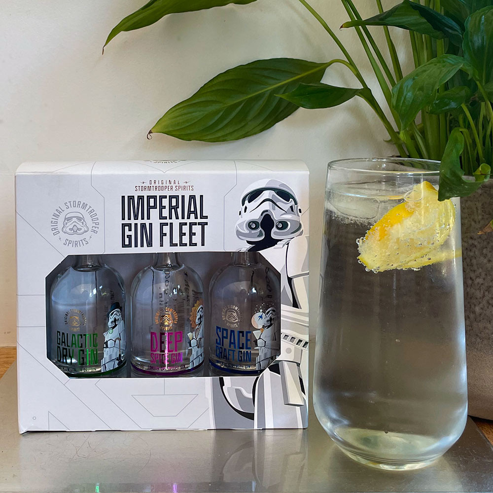 Star Wars Stormtrooper Imperial Gin Fleet Set of 3